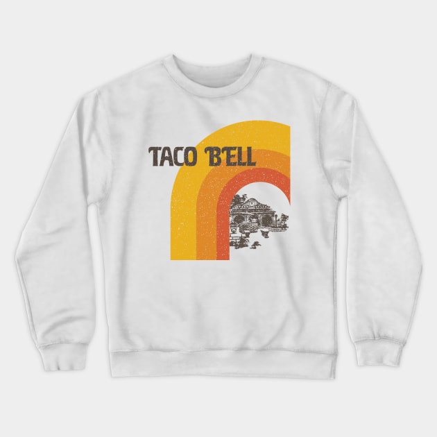 Vintage Taco Crewneck Sweatshirt by Kaybi76